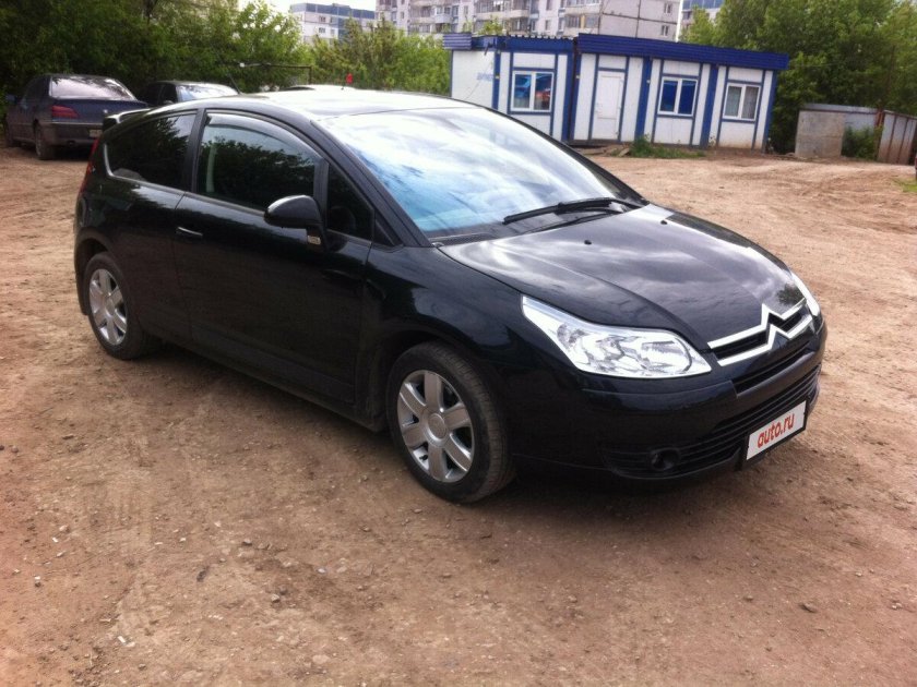 Citroen c4 2007 черная