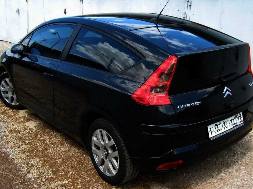 Ситроен с4 купе черный