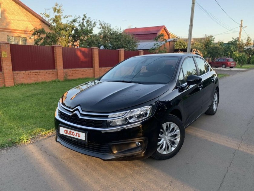 Ситроен с4 седан черный