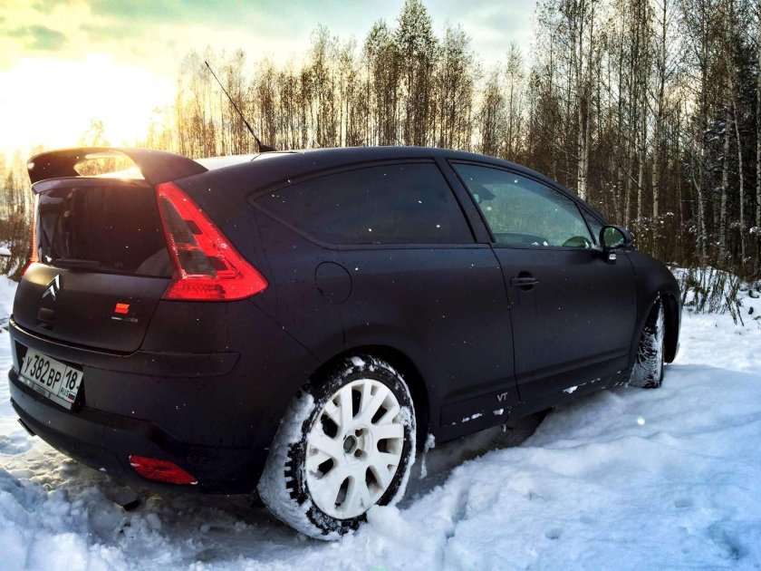 Citroen c4 2007 черная