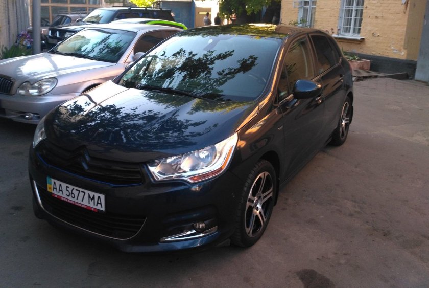 Ситроен с4 черный
