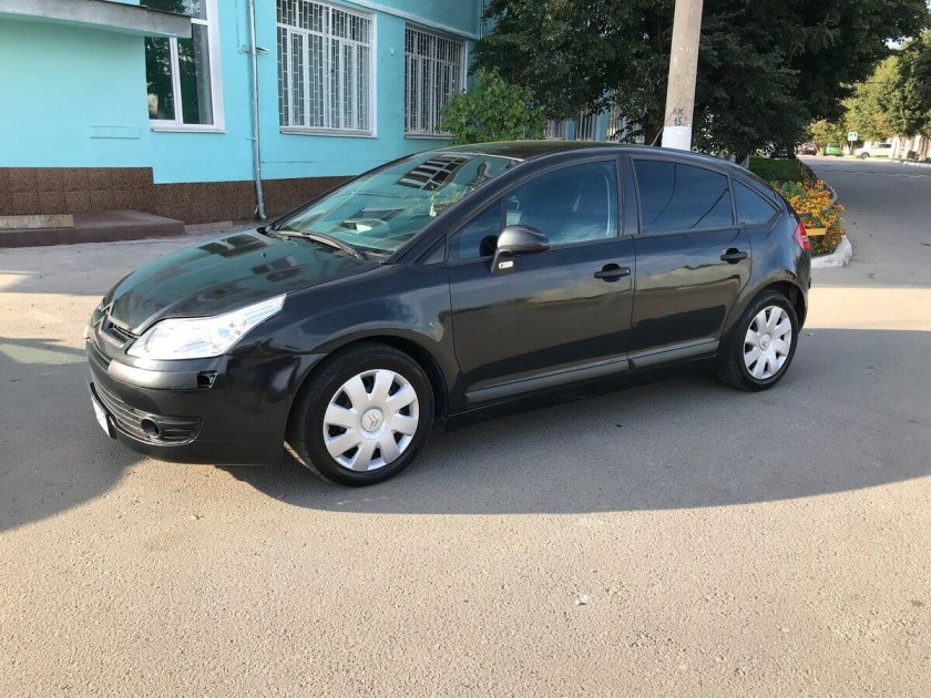 Citroen c4 2007 черная