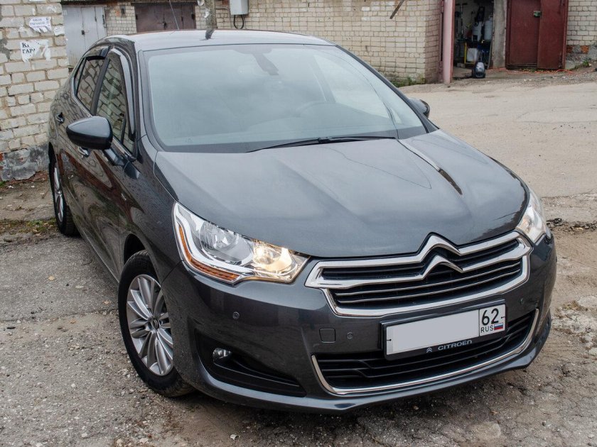 Ситроен с4 седан серый