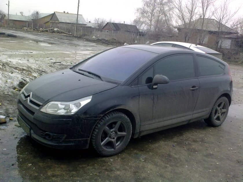 Тонированный Ситроен с4 хэтчбек