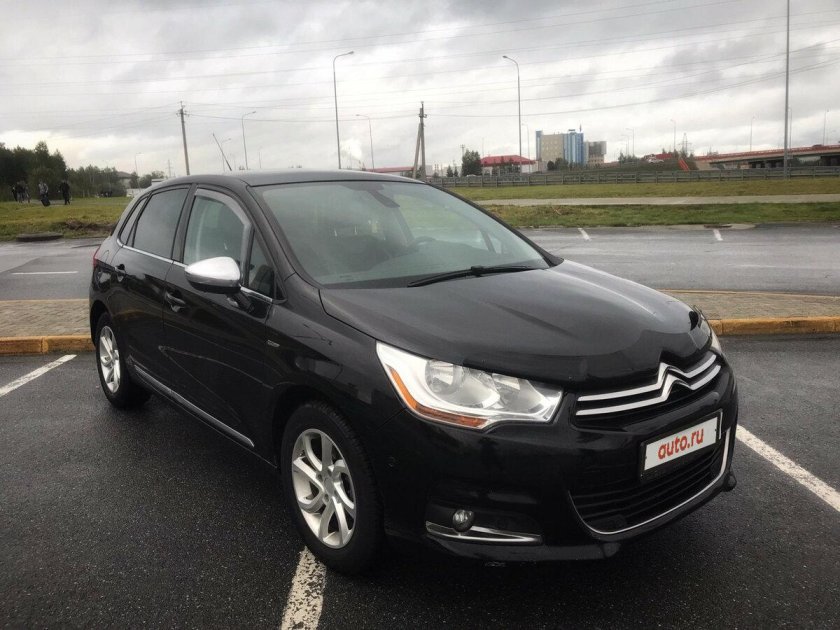 Ситроен с4 хэтчбек черный