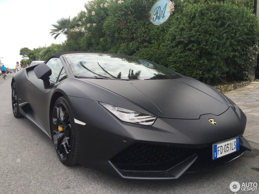 Lamborghini Huracan LP 610 4 черный