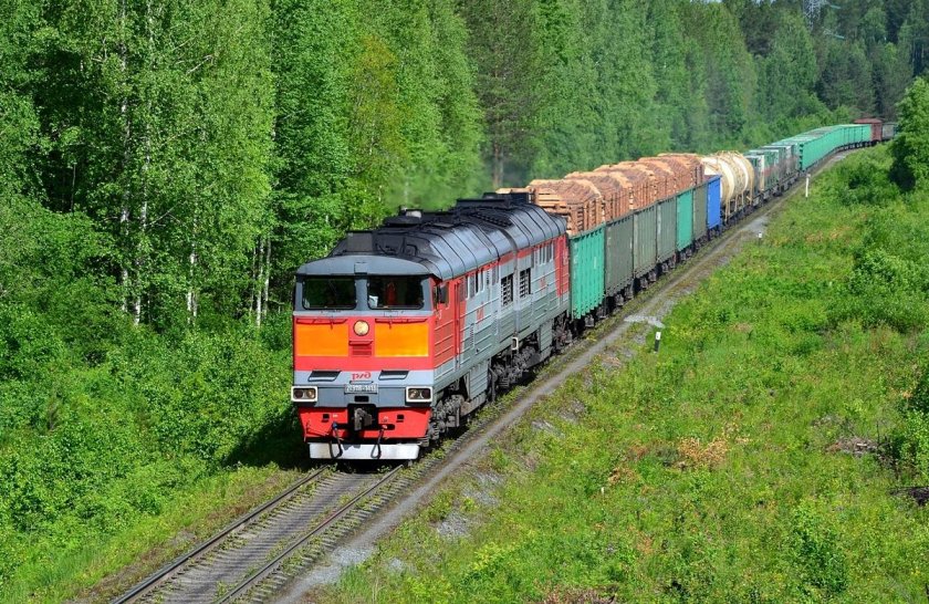 Грузовой тепловоз 2тэ116