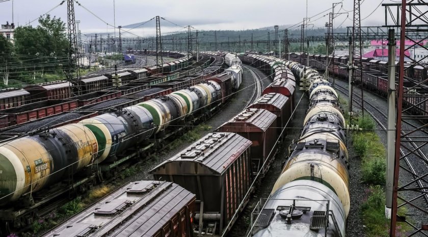 Товарный поезд