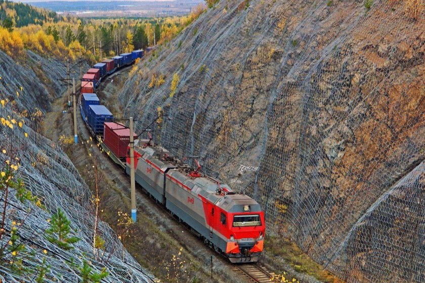 Уральские горы Южно Уральская железная дорога