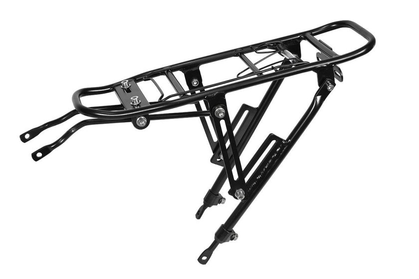 Багажник 26"-29" HX-y84 для дисковых тормозов,крепление на перья алюм.