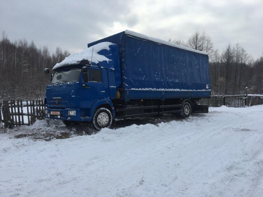 Новый КАМАЗ 5308