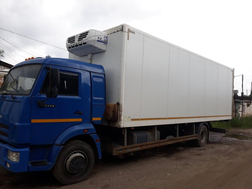 Новый КАМАЗ 5308