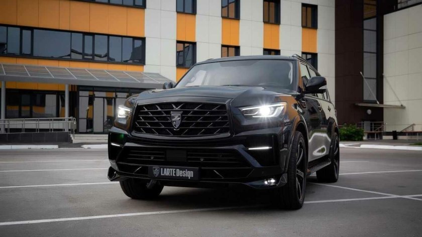 Infiniti qx80 Black