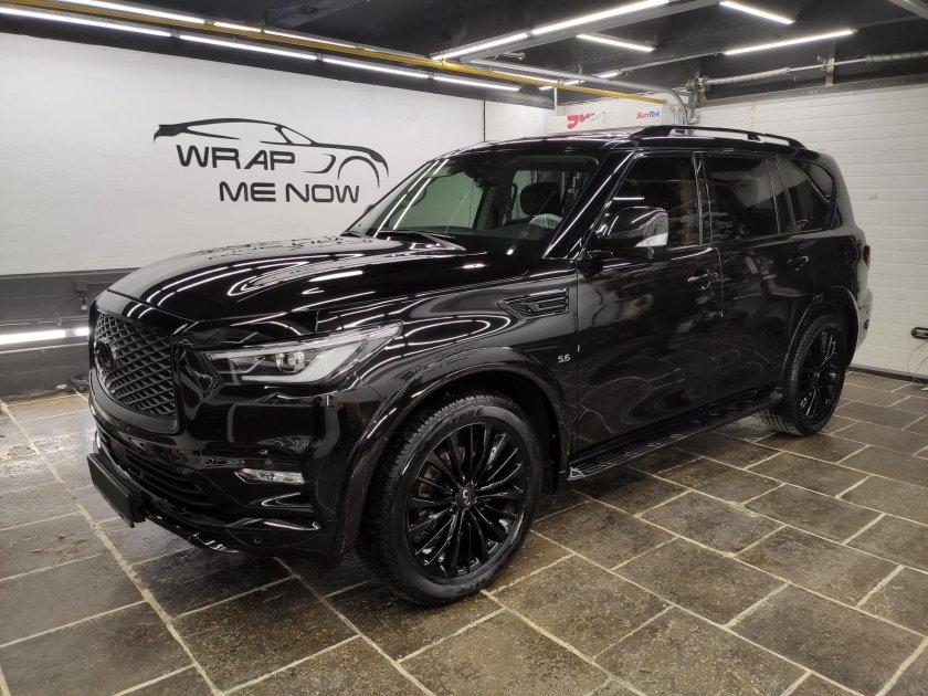 Инфинити qx80 антихром