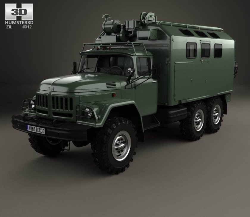ЗИЛ 131 3д модель
