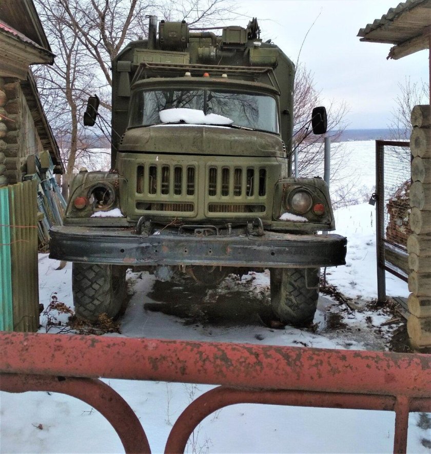 ЗИЛ 131 внутри