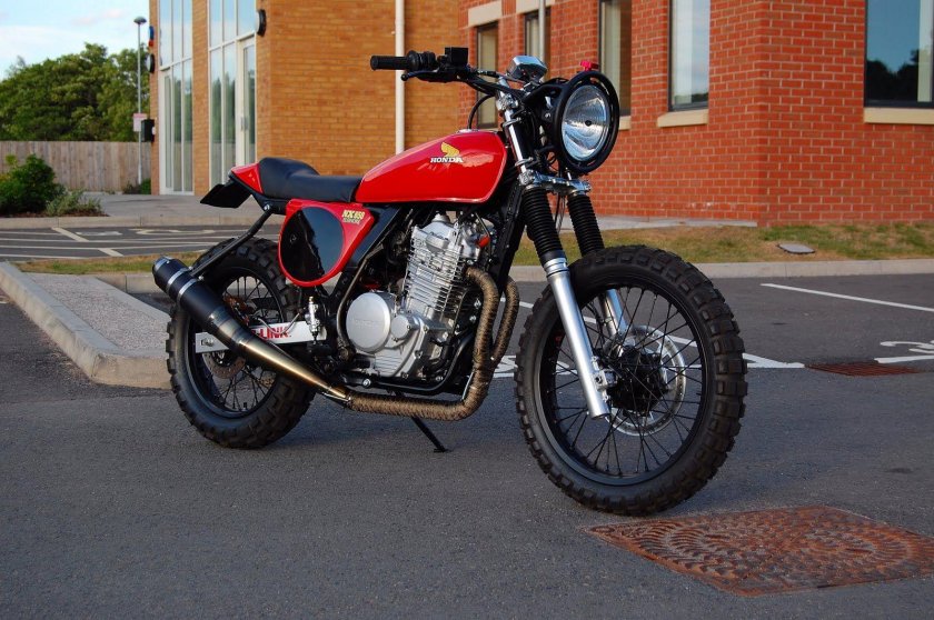 Honda nx650 Dominator Scrambler