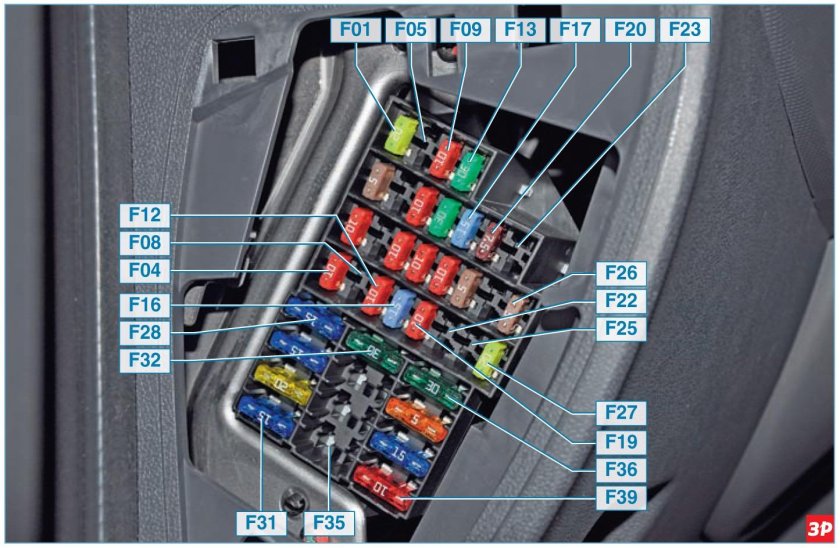 Предохранитель прикуривателя Ларгус 16