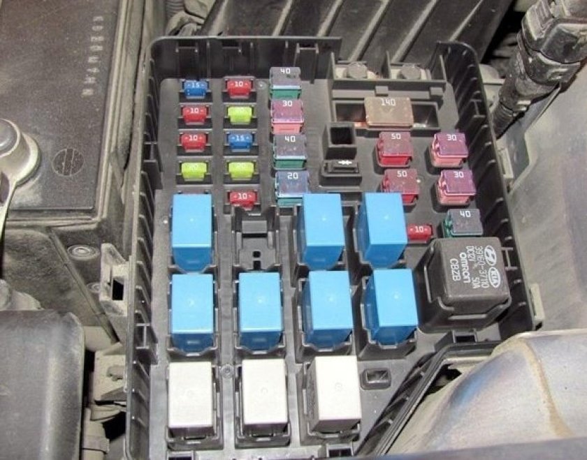 Блок реле Санта Фе 1