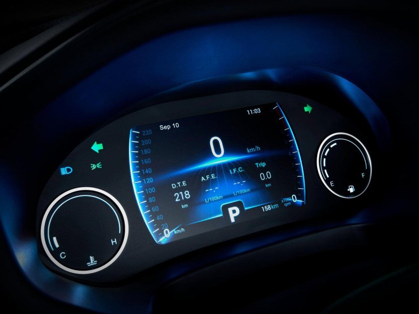 Chery Tiggo 4 приборная панель