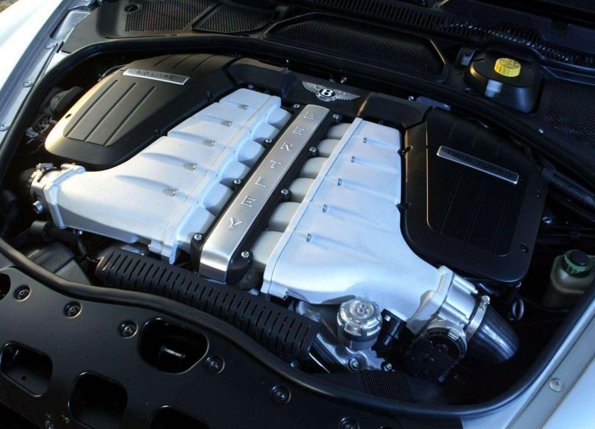 Двигатель Бентли w12