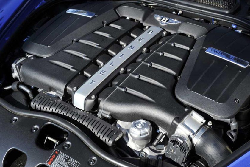 Мотор Бентли w12