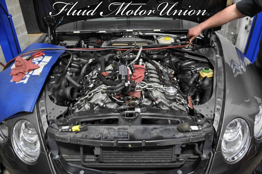 Мотор Бентли 4.0би турбо