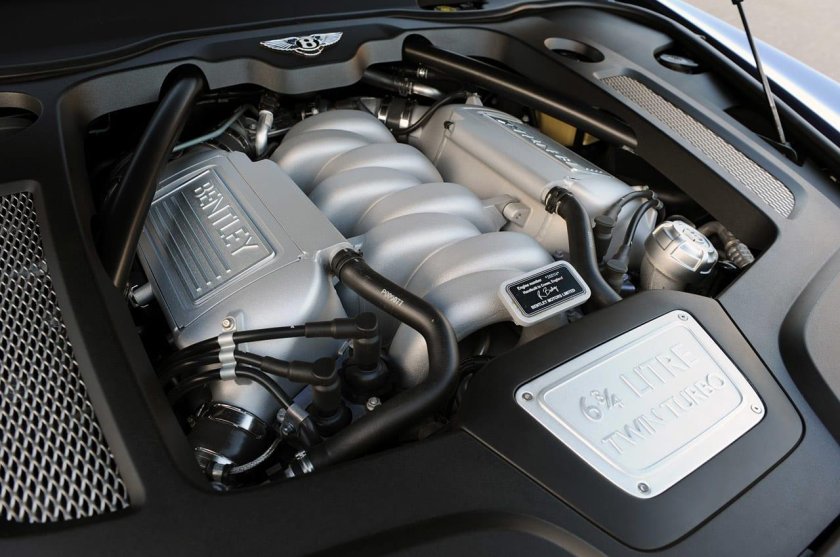 Bentley Mulsanne двигатель
