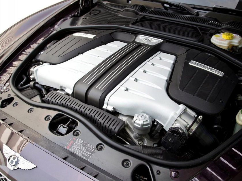 Bentley Bentayga двигатель