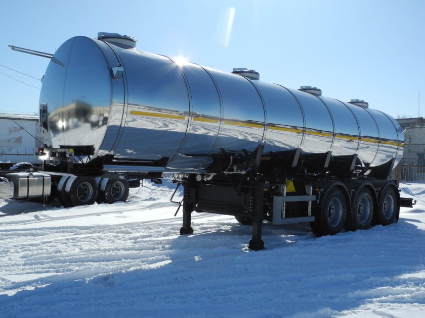 Полуприцеп молоковоз Сеспель
