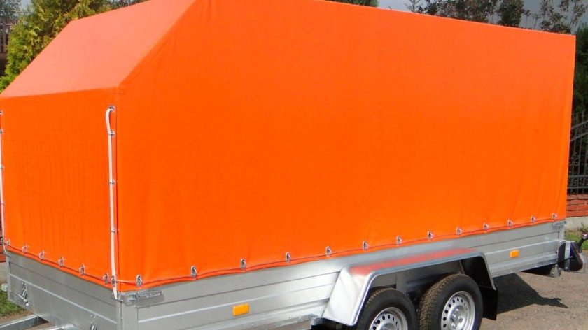 Тент на прицеп МЗСА