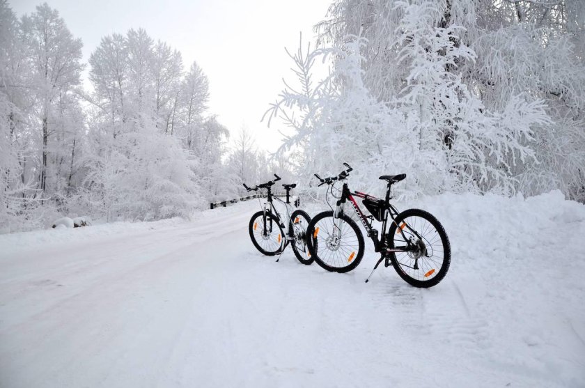 Зимний велосипед