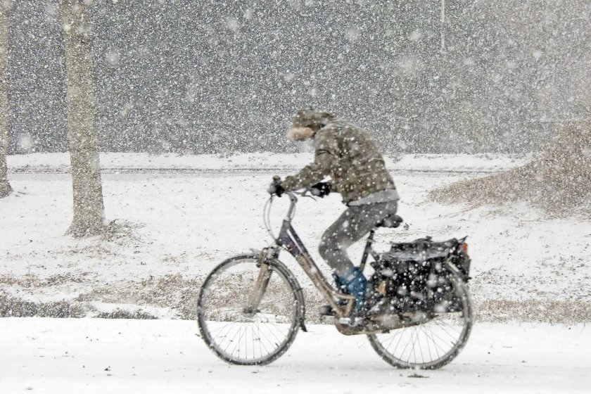Велосипед для снега
