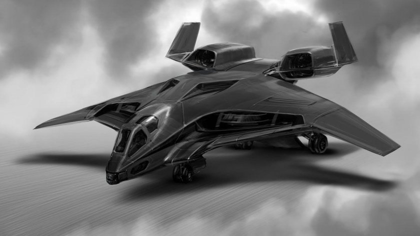 Корабль Quinjet Marvel