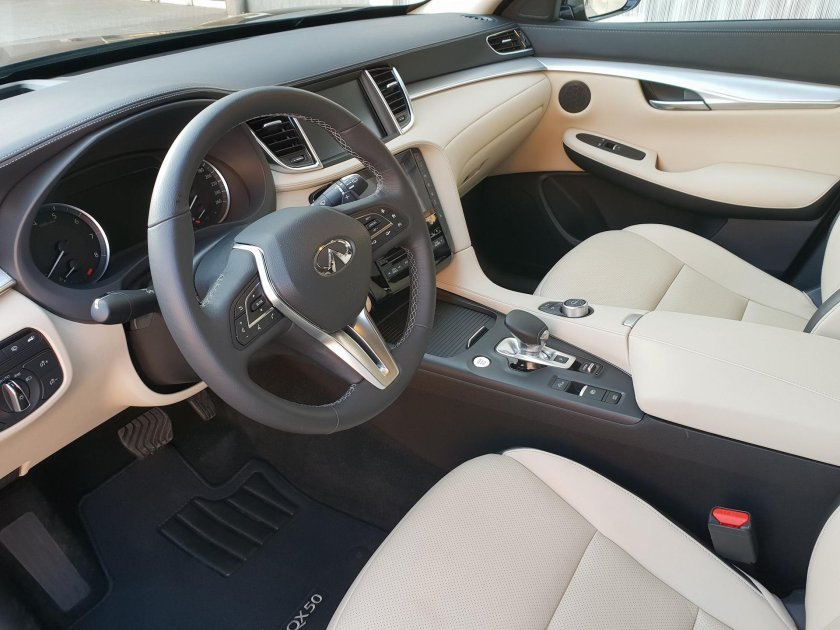 Infiniti qx50 2019 салон