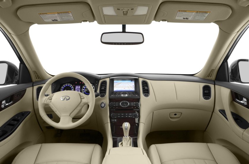 Инфинити qx50 белый салон