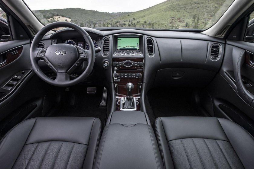 Инфинити qx50 салон внутри