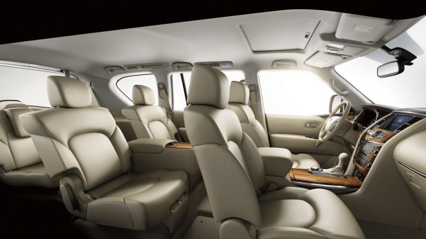 Infiniti qx80 салон