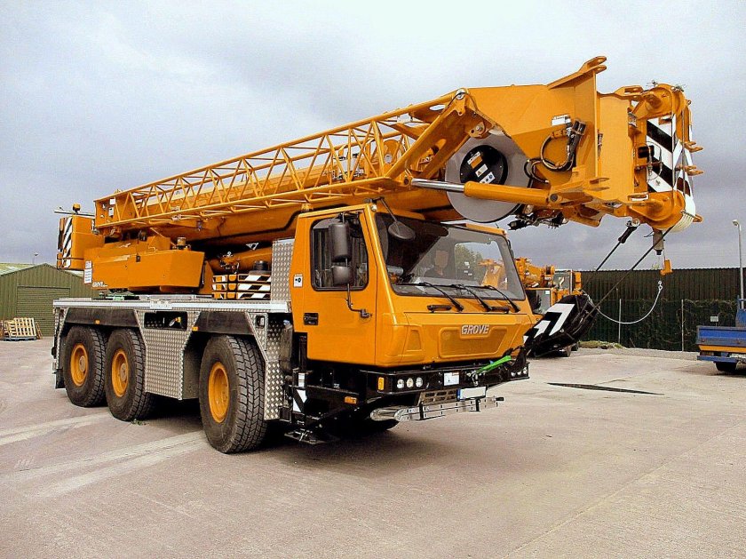 Кран Grove GMK 3050