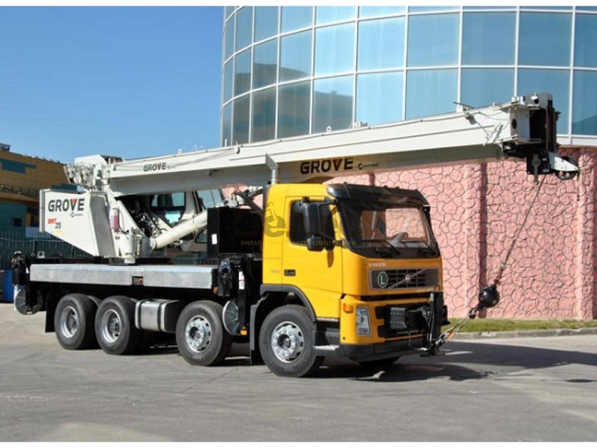 Автокран Grove GBT 35