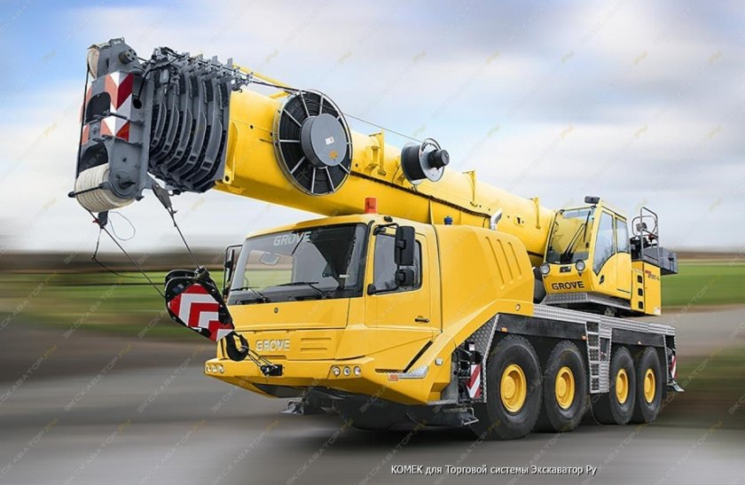 Автокран Grove GMK 4100