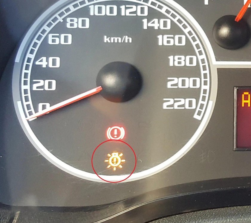 Фиат Альбеа 2008 спидометр