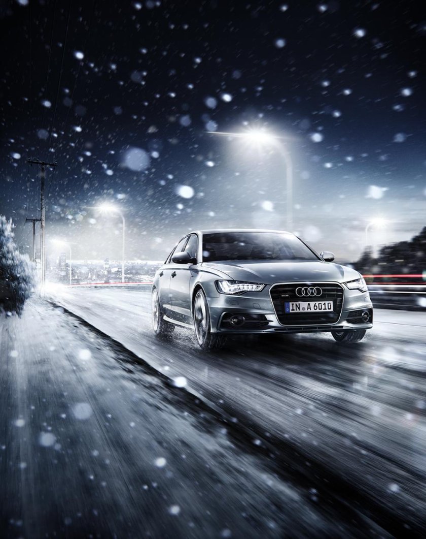 Машина зима