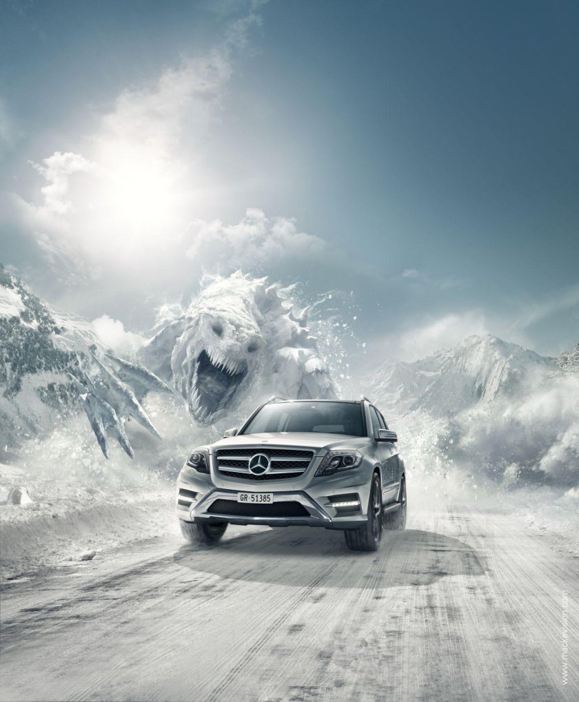 Mercedes GLS Snow