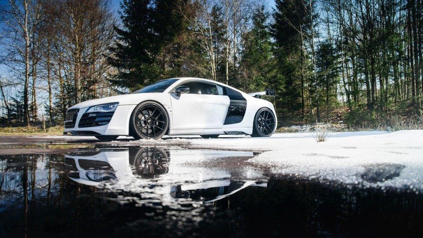 Audi r8 White
