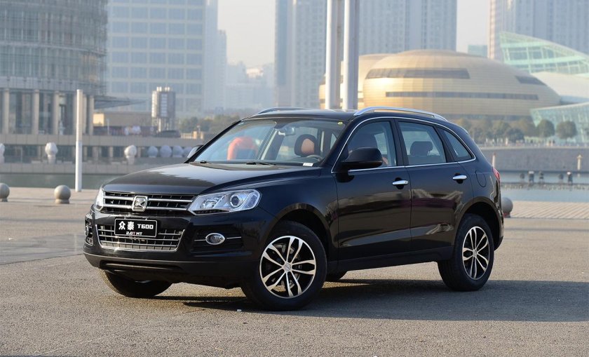 Машина Zotye t600
