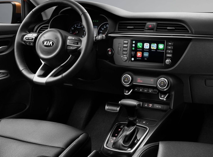 Kia Rio x-line 2021 салон