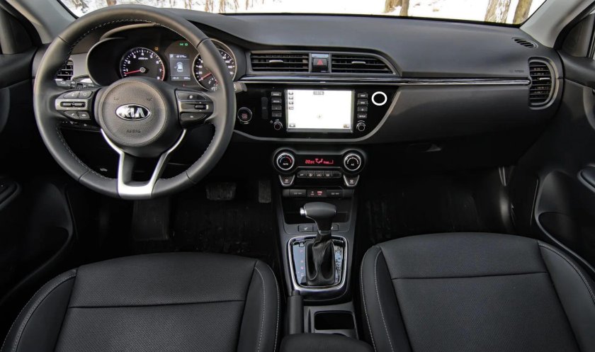 Kia Rio x-line салон
