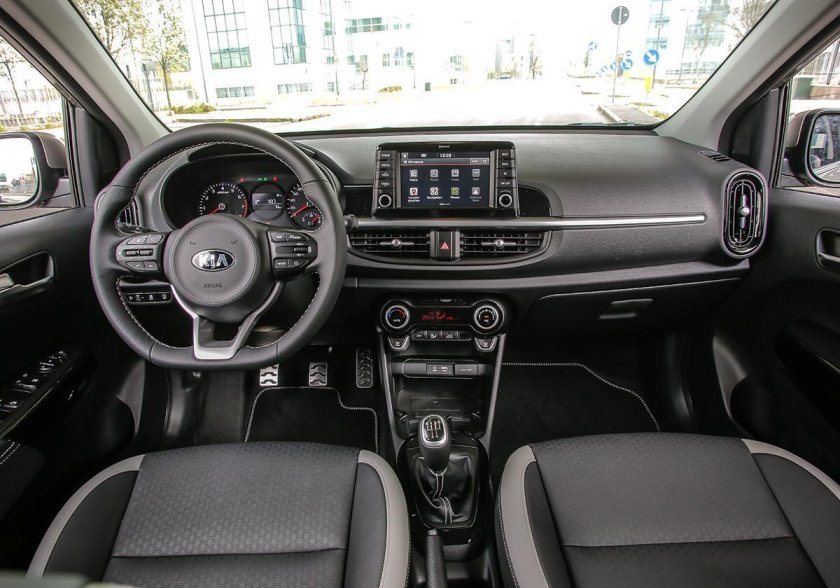 Киа Пиканто gt line 2021 салон