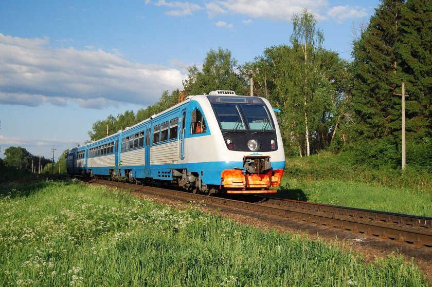 Рельсовый автобус ра2 079